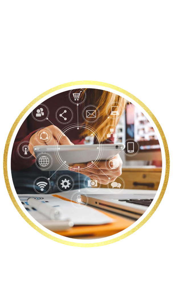 Blue and Green Digital Quote Personal TikTok Video (3)